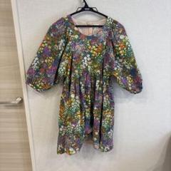 molo 花柄　ワンピース　モロ　キッズ　フラワー　トップス　Molo パフ
