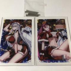戦場のヴァルキュリア　セルベリア　ユリアナ　アクリルプレート　クリスマス