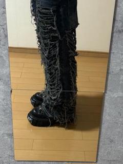 極美品【NEW ROCK】ニューロック風（24.5）ブーツ　韓国　 厚底　y2k AYUSTONG NEW ROCK風ブーツ 厚底 Y2K - メルカリ