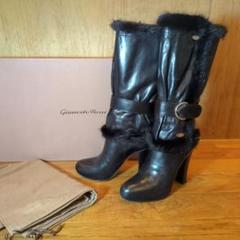 定価15万　Gianvito Rossiジャンビトロッシ　ロングブーツ　本革