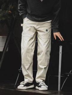 【KARAKU】新品未使用 31 マルチポケット ストレートペインターパンツ