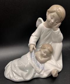 【希少】LLADRO リヤドロ　守ってあげるよ　男の子　フィギュリン　置物