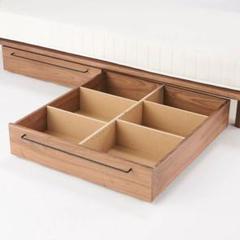 【無印良品】ベッド下収納 ウォールナット大② フタ付き used 送料込 無印良品】ベッド下収納 ウォールナット大② フタ付き used 送料