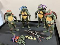 タートルズ フィギュア 4体セット - メルカリ