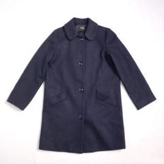 A.P.C.チェスターコートヘリンボーングレー大きめポッケスッキリS