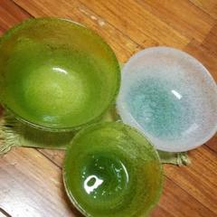 (琉球ガラス食器セット)