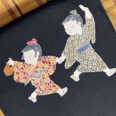 童子柄帯の中古/未使用品 - メルカリ 童子柄帯の中古/未使用品 - メルカリ