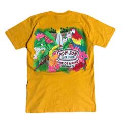 90s RON JON ロンジョン ポケTシャツ イエロー