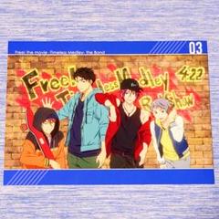Free! ポストカード ポートレートステッカー ミニブロマイド 松岡凛 ミニフォトカード キャラクターパック／松岡 凛(Free! 10th