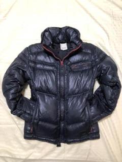 DIESELダウンジャケット！ライダース DIESEL ディーゼル ダウン ジャケット フード アウター ライダース