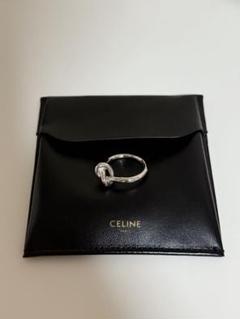 CELINE シルバー ノットリング ケース付き CELINE セリーヌ （CELINE） ノット リング 指輪 46N63 ＃54
