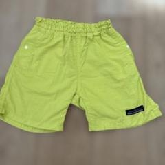 キッズハーフパンツ⭐︎120 蛍光黄緑