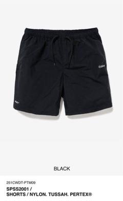 WTAPS SPSS2001 ブラックショートパンツ