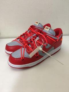 【新品】OFF-WHITE × NIKE DUNK LOW RED
