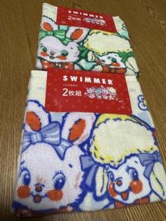 新品　SWIMMER ハンドタオル　お花畑に行こう