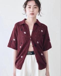 tgor  トゴール　刺繍 ニットシャツ m52438966152_1.jpg?1747914613