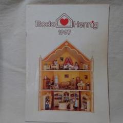 ☆1997年度カタログ ボードヘニッヒ bodo hennig ドールハウス