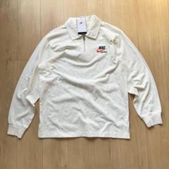 ポロシャツ L NIKE 襟付き ラガーシャツ オレンジ