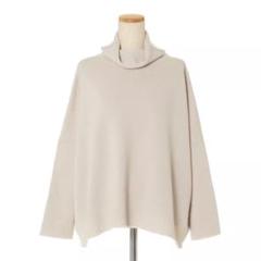 humoresque ユーモレスク カシミア100% タートルネック ニット humoresque ユーモレスク カシミア100% タートルネック ニット