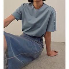 パールディティールTシャツ / Pearl Detail Teeのサムネイル