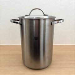 ヘンケルス　パスタ鍋　未使用　展示品 Zwilling J.A. Henckels - ツヴィリング 縦長 パスタポット