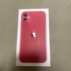 Apple iPhone 11 64GB（赤）箱（本体なし）