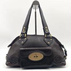 【美品】マルベリー　ボストンバッグ　シボ革　レザー　ショルダー　2way 鍵付き 2025年最新】マルベリー ボストンバッグの人気アイテム - メルカリ