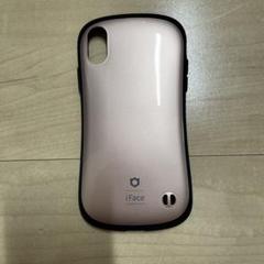 iPhone XR iFace ピンク ハードケース