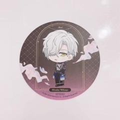 A3! 御影 密　アニメイトカフェ　等身缶バッジ A3 エースリー 御影密 缶バッジ カプセル ハート animatecafe