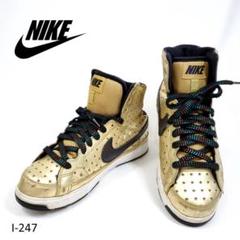 NIKE スニーカー　エアトゥループ　星柄　24cm　ゴールド 激レアのサムネイル