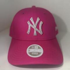 New Era 9FORTY♡ピンクキャップデコ NEWERA スワロフスキー デコキャップ ピンク［WOMEN］ - メルカリ