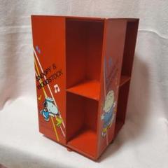 スヌーピー&ウッドストック 小物収納　木製　ビンテージ　昭和レトロ スヌーピー&ウッドストック 小物収納 木製 ビンテージ 昭和