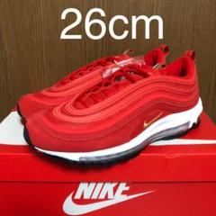 【新品未使用】nike air max 97 赤 26cm