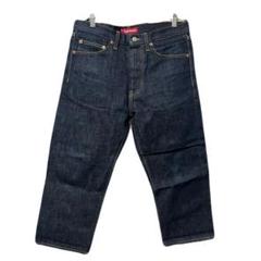 Supreme カットオフデニム 30 中古・古着通販】SUPREME (シュプリーム) デニムパンツ ブラック