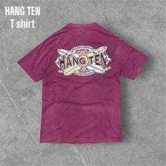 USA製古着90sハンテンHANGTEN Tシャツシングルステッチバックプリント