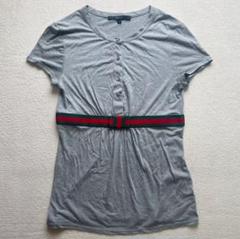 グッチ GUCCI Tシャツ シェリーライン Sサイズ グレー - メルカリ