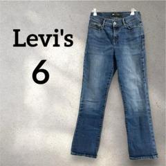 Levi's 【6】ストレートデニム ブルー