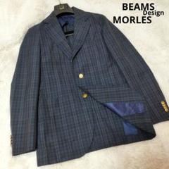 美品　MORLES 　ブレザー　ジャケット　チェック