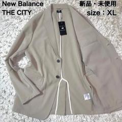 【美品✨希少2XL】ニューバランス テーラードジャケット 高ストレッチ ネイビー 新品・未使用✨ ニューバランス テーラードジャケット