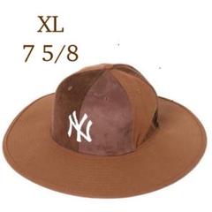 NEW ERA Fitted Long Brim Hat YANKEES XL