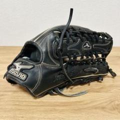 Mizuno Victory Stage 硬式グローブ 黒 最終&週末値下げ❗️ MIZUNO (ミズノ) 硬式グローブ ブラック ケース付 Victory Stage