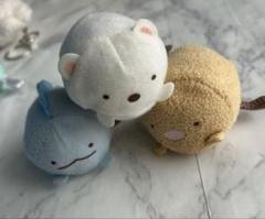 2016AW すみっこぐらし　ぬいぐるみ　プライズ景品　とんかつ　ねこ　トカゲ