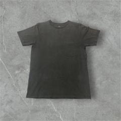 Graphpaper crew neck tee Gray グレー フェード