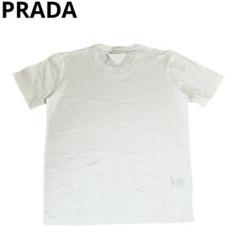 【美品】PRADAトライアングルロゴポロシャツホワイト　Sサイズ Prada トライアングルロゴ ポロシャツ | ブルー | FARFETCH JP