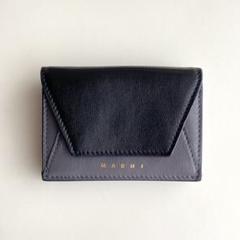 【MARNI】マルニ トリフォールドウォレット 3つ折り財布 (新品)