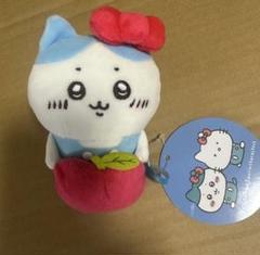 ちいかわ デスクトップから見守るひっかけぬいぐるみ ハチワレ