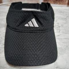 adidas メッシュキャップ・サンバイザー 黒