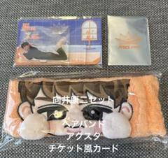 向井康二 パジャマアクスタ ヘアバンド チケット風カード