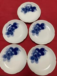 お値下げ　大倉　青いバラ花柄 中皿　4枚セット 000000029843-01-m.jpg?t=