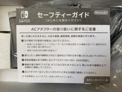 任天堂　Nintendo Switch　ニンテンドースイッチ　セーフティーガイド